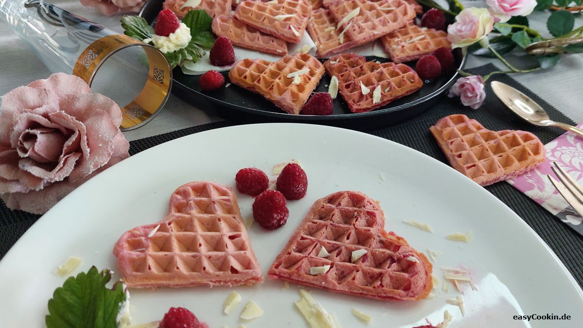 Akzuelle Rezeotidee: Rosa_Herzwaffeln.jpg